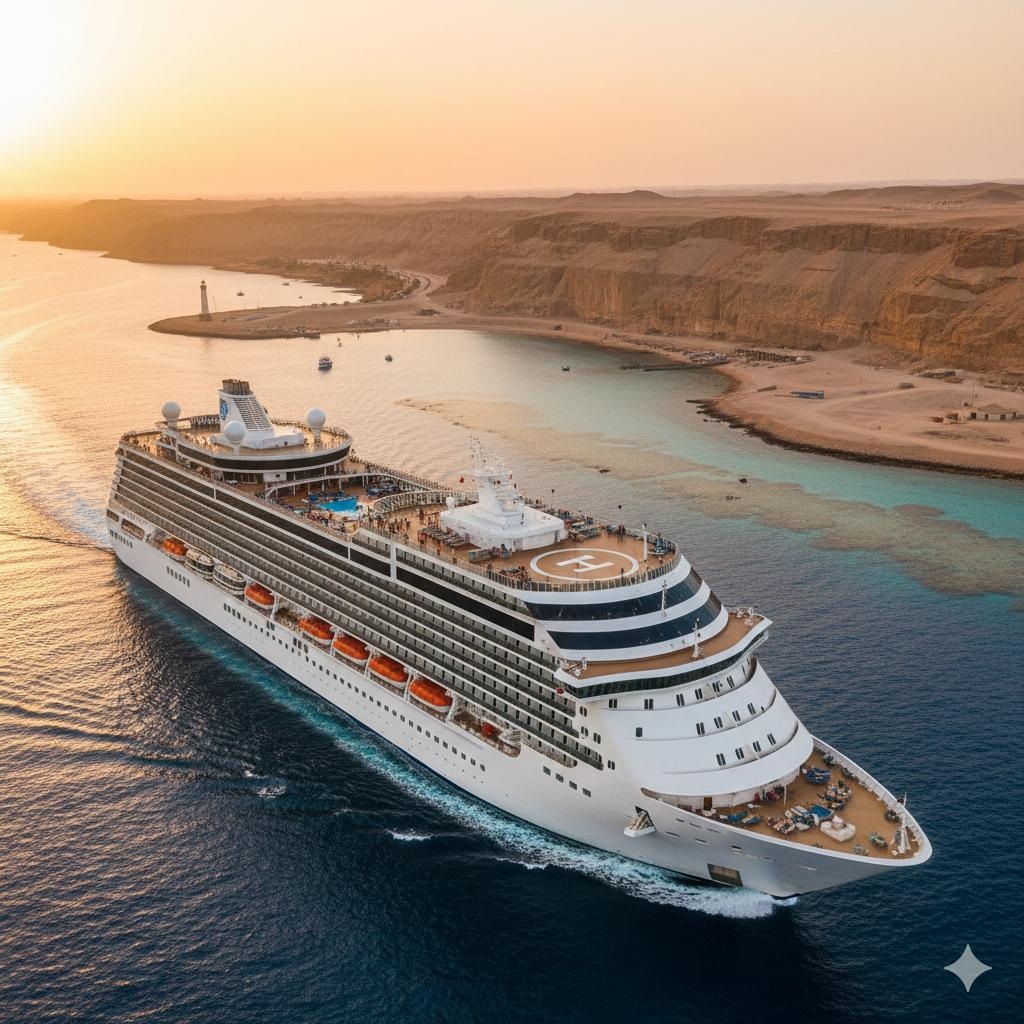 5 YILDIZLI AROYA CRUISES İLE ŞARM EL-ŞEYH ,KIZILDENİZ VE TÜRKİYE KIYILARI